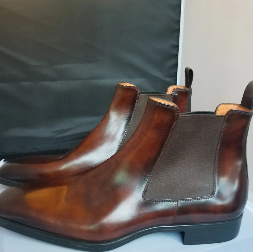 New Santoni Chelsea Boots - Picture 2 of 10